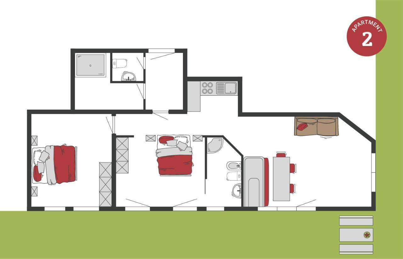 Peil Highend-Basic Apartments San Candido Rom bilde